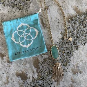 Kendra Scott Rayne necklace mint green